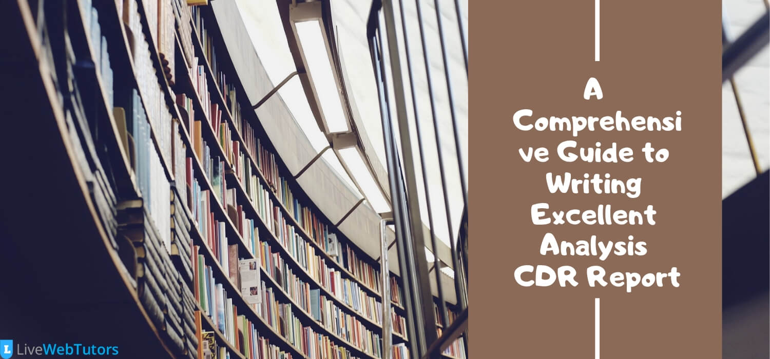 A Comprehensive Guide to Writing Excellent Analysis CDR Report