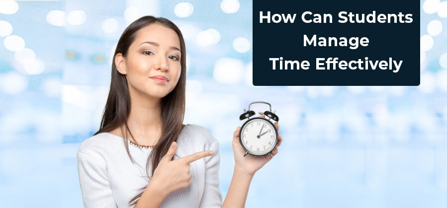 How can students manage time effectively